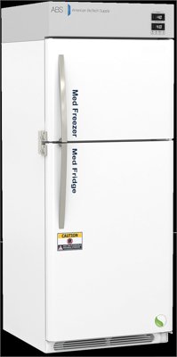Pharmacy Refrigerator And Auto Defrost Freezer Combination, 110-120V