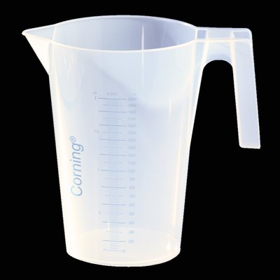 Polypropylene Graduated Beakers, Handle and Spout