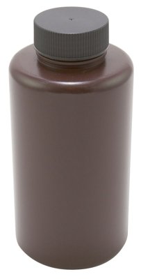 Dynalon Products Polypropylene Wide Mouth Amber Bottles