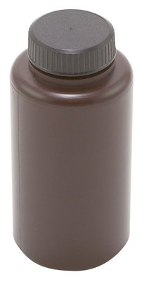 Dynalon Products Polypropylene Wide Mouth Amber Bottles