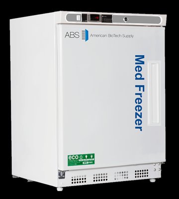 American Biotech Supply Premier Built-In Undercounter Manual Defrost Vaccine Freezers