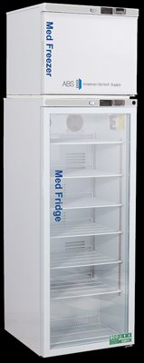 American Biotech Supply Premier Pharmacy Dual Temp Refrigerator/Freezer Combination