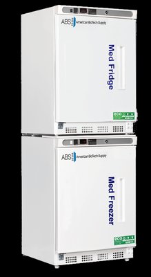 American Biotech Supply Premier Pharmacy Dual Temp Solid Door Refrigerator/Freezer Combination