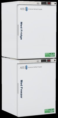 American Biotech Supply Premier Pharmacy Dual Temp Solid Door Refrigerator/Freezer Combination