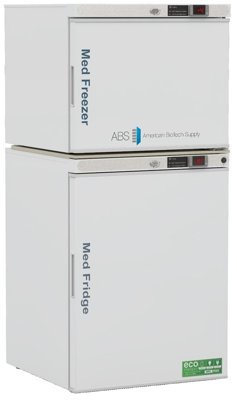 American Biotech Supply Premier Pharmacy Dual Temp Solid Door Refrigerator/Freezer Combination