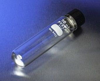 Corning PYREX© Round Bottom Centrifuge Tubes, Screw Cap