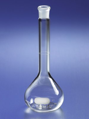 PYREX® Class A Volumetric Flasks, Polyethylene Standard Taper Stopper