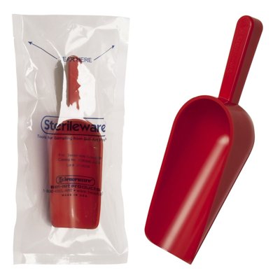 Bel-Art Products Red Sterileware® Scoops