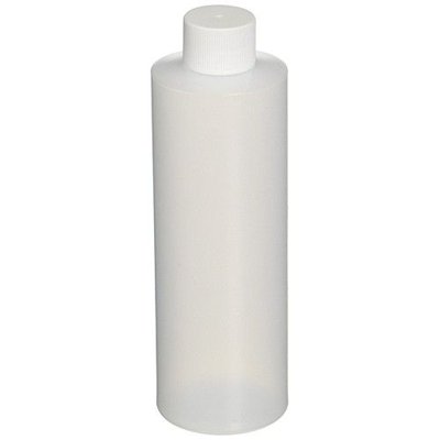 Standard HDPE Narrow Mouth Bottles, Assembled with White Polypropylene Closure, F217 Lined