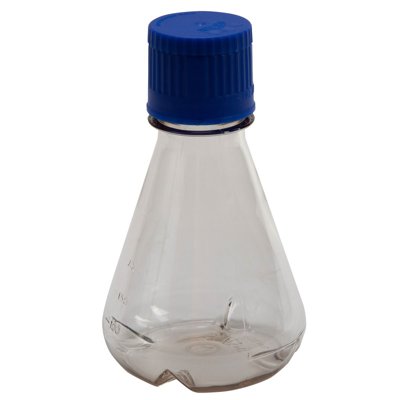 Dynalon Products Sterile Erlenmeyer Flasks PC with PP Screw Closure