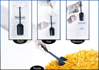 Bel-Art Products Sterileware® Sense-able™ Detectable Scoops