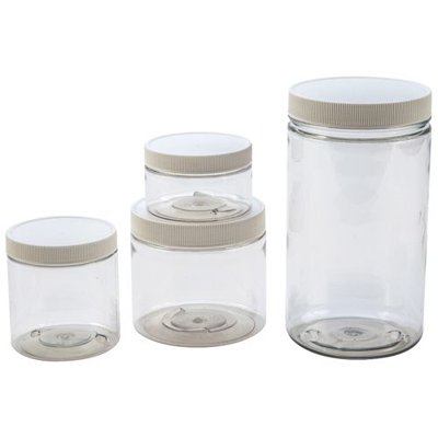 Straight Side Plastic Containers