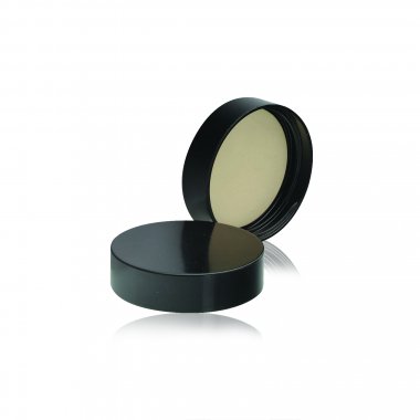 WHEATON® Black Phenolic Screw Caps, Rubber Liner