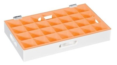 TrippNT White Adjustable Bottle Rack: 19 x 11 x 3 inches WHD