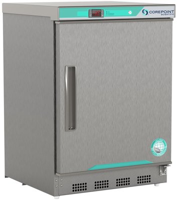 White Diamond Series Stainless Steel Built-In Undercounter Manual Defrost Freezers