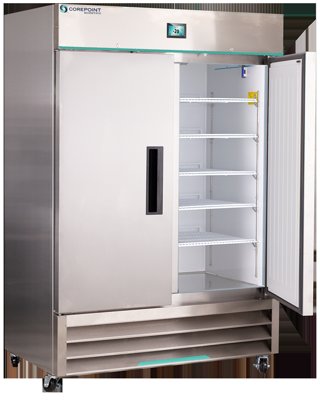Corepoint Scientific White Diamond Series Stainless Steel Medical and Laboratory Freezers