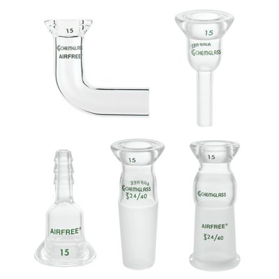 15mm O-Ring Joint Adapters, Airfree Schlenk
