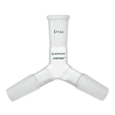 3-Way Connecting Adapters with 2 Inner Joints, Airfree, Schlenk
