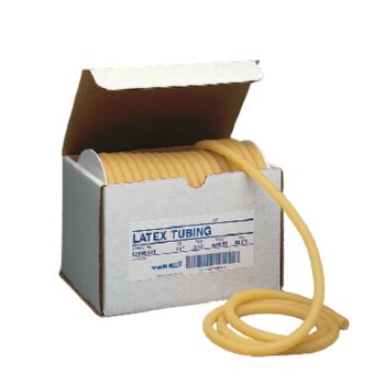 Amber Latex Rubber Tubing, 50ft