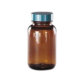 Qorpak Amber Wide Mouth Packer Bottles