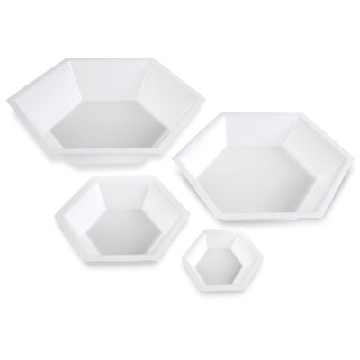 Antistatic Hexagonal Weighing Boats