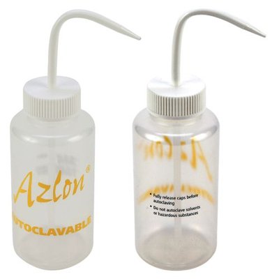 Azlon Autoclavable Polypropylene Wash Bottle
