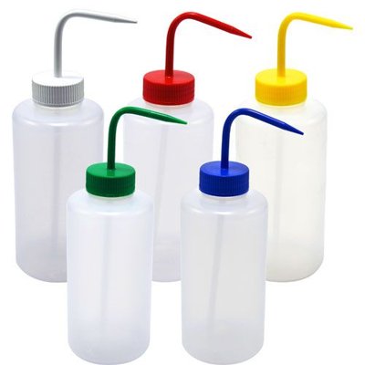 Azlon LDPE Wide Mouth Wash Bottles