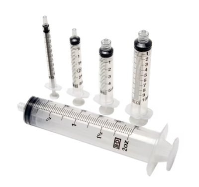 BD® Non-Sterile Disposable Slip Tip Syringes, Bulk