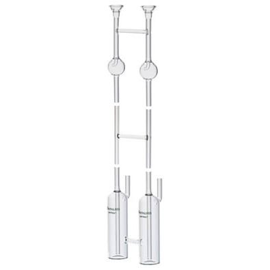 Bubbler, Double-Reservoir Manometer, Airfree, Schlenk