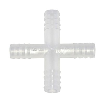 Dynalon Products Connector - 4 Way - PP
