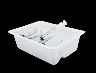 Sol-Millennium Convenience Tray Luer Lock Syringes