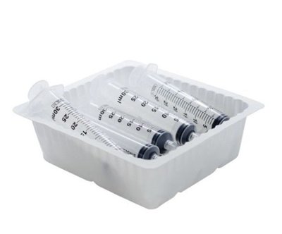 Sol-Millennium Convenience Tray Luer Lock Syringes