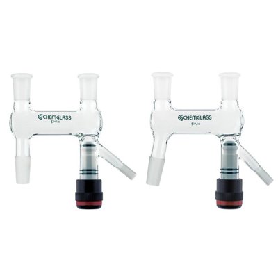 Distilling Adapters for Process Reactors, 14mm Stopcock