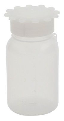 Dynalon Products Graduated Wide Neck Bottles, HDPE