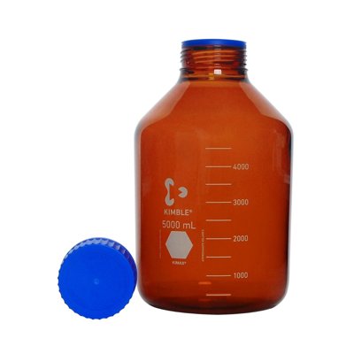 KIMBLE® GLS 80® Amber Media Bottles