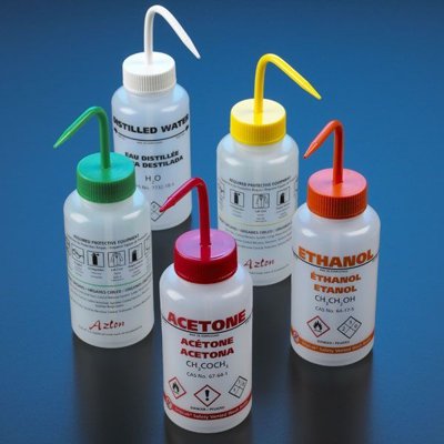 LDPE GHS Compliant Wash Bottles