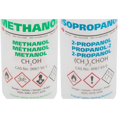 Dynalon Products LDPE GHS Wide Mouth Multilingual Wash Bottles