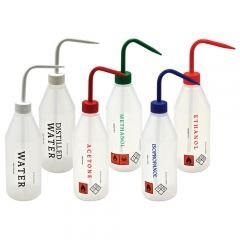 LDPE Printed Sloping Shoulder Wash Bottles
