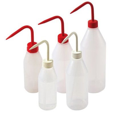 LDPE Sloping Shoulder Wash Bottles