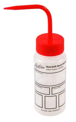 Dynalon Products LDPE Tracker Reusable Wash Bottles, Write-On/Wipe-Off Labeling