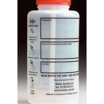 Dynalon Products LDPE Tracker Reusable Wash Bottles, Write-On/Wipe-Off Labeling
