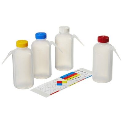 Thermo Fisher Nalgene™ Color-Coded Unitary™ LDPE Wash Bottles