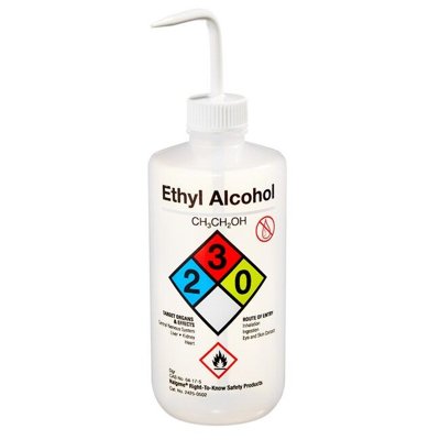Thermo Fisher Nalgene™ Narrow Mouth Right-to-Know LDPE Wash Bottles