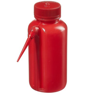 Nalgene™ Unitary™ Red LDPE Safety Wash Bottles