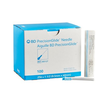 NDC PrecisionGlide™ Hypodermic Needles with Regular Bevel, Sterile