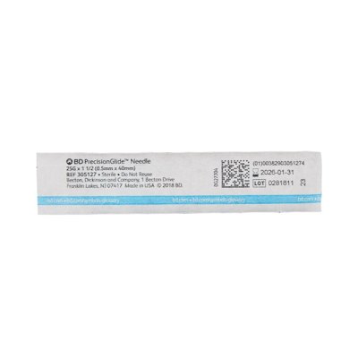NDC PrecisionGlide™ Hypodermic Needles with Regular Bevel, Sterile