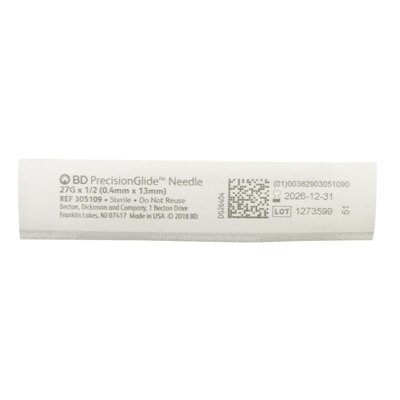 NDC PrecisionGlide™ Hypodermic Needles with Regular Bevel, Sterile