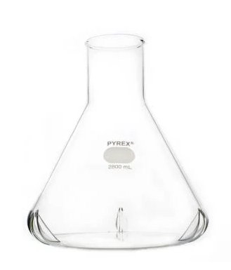 PYREX© Fernbach-Style Culture Flask with Baffles