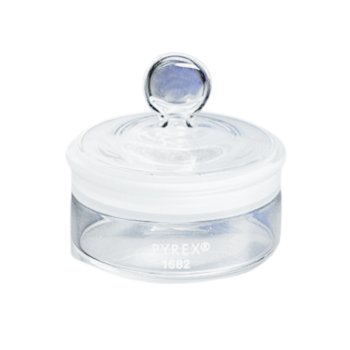 PYREX© Low Form Weighing Bottles with Short Length Standard Taper Joints