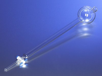 PYREX® Chromatography Columns with Reservoir and PTFE Product Standard Stopcock